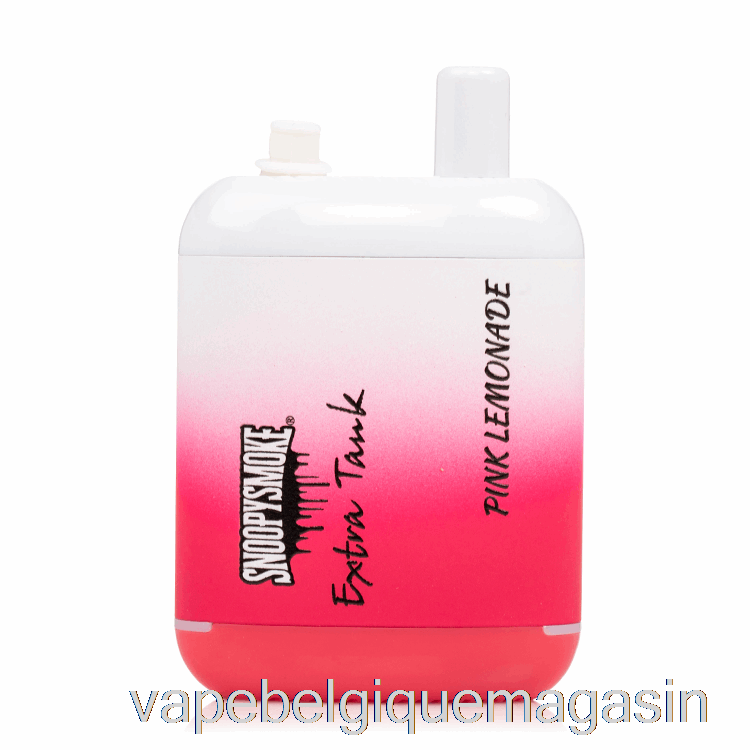 Vape Juice Snoopy Smoke Réservoir Supplémentaire 2 15000 Limonade Rose Jetable